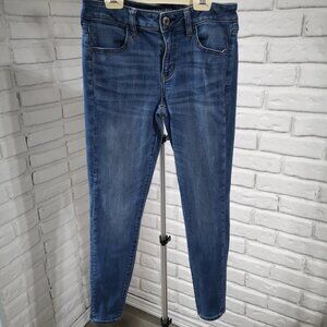American Eagle Jegging Ladies Medium Wash Size 6 Slim Leg
